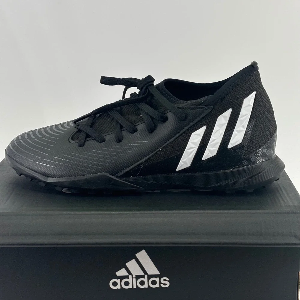 Adidas Predator Edge.3 TF J Youth Size 6 Black Soccer Cleats GZ2895 New Turf